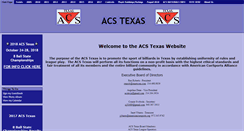 Desktop Screenshot of acs-texas.net