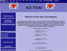Tablet Screenshot of acs-texas.net